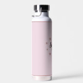 Pink Water Flasche - Starry Design & Individuelle  (Rechts)