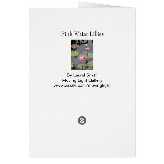 Pink Water Lilies (Hinten)