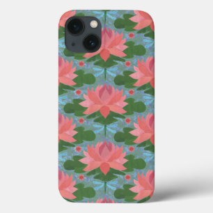 Pink Water Lilies, Dragonflies iPad Case-Mate Fall iPhone Hülle