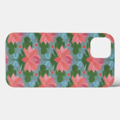 Pink Water Lilies, Dragonflies iPad Case-Mate Fall iPhone Hülle (Rückseite (Horizontal))