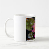 Pink Water Lily Foto Kaffeetasse (Links)