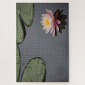 Pink Water Lily Foto Puzzle (Vertikal)