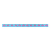 Pink Water Polo Ball Satin Ribbon Satinband (Vorderseite)