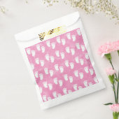 Pink Watercolor Babydusche Muster Geschenktütchen (Versiegelt)