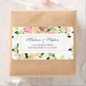 Pink Watercolor Blossom Muster - Hochzeit (Insitu)