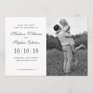 Pink Watercolor Blossom Muster - Save the Date