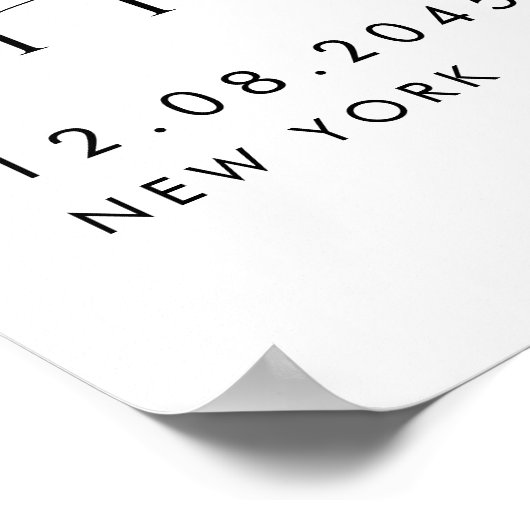 Pink Watercolor Dahlia Brautparty Willkommen Poster (Ecke)