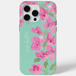Pink Watercolor Floral Case-Mate iPhone Hülle