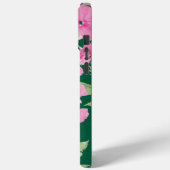 Pink Watercolor Floral Case-Mate iPhone Hülle (Rückseite / Links)