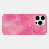 Pink Watercolor Linktree | iPhone Hülle (Rückseite (Horizontal))