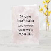 Pink Watercolor Romantisches Jubiläum Karte (Gelbe Blume)