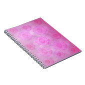 PINK Watercolor Rose Notizblock (Rechte Seite)