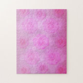 PINK Watercolor Rose Puzzle (Vertikal)