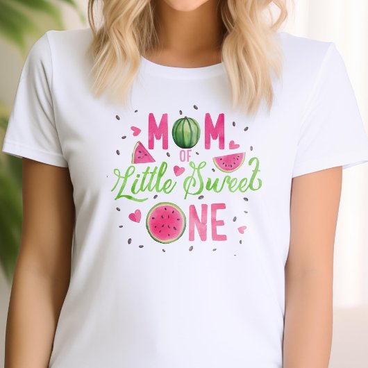 pink Watermelon Frucht 1. Geburtstag, Mama's T-Shirt