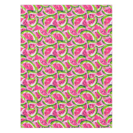 Pink Watermelon Fruit Slices Pattern Preppy Tischdecke