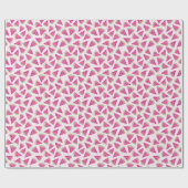 Pink Watermelon-Muster Geschenkpapier (Flach)