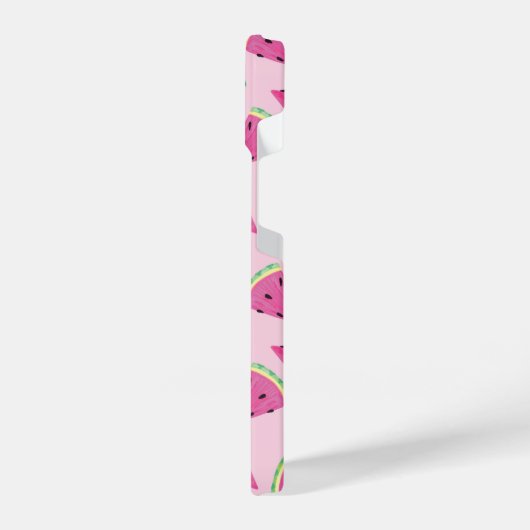 Pink Watermelon-Muster iPhone Hülle (Linke Seite)