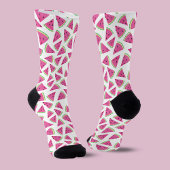 Pink Watermelon Muster Socken
