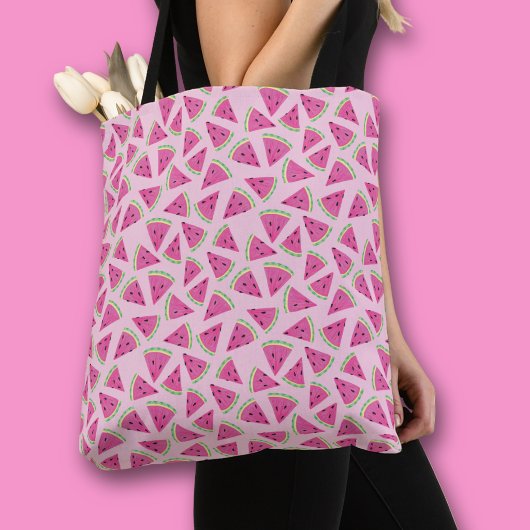 Pink Watermelon-Muster Tasche