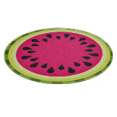 Pink Watermelon Slice Glasschnitt-Board Schneidebrett (Ecke)