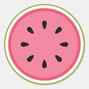 Pink Watermelon Sticker