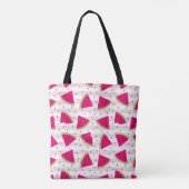 Pink Watermelone Patterns Tasche (Rückseite)