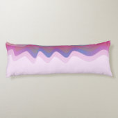 Pink Wave Body Cushion Seitenschläferkissen (Rückseite)