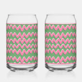 Pink Wave Soda Glass Dosenglas (Vorderseite)
