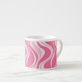 Pink Waves Espresso Cup Espressotasse (Vorderseite Rechts)