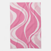 Pink Waves Küchentuch (Vertikal)