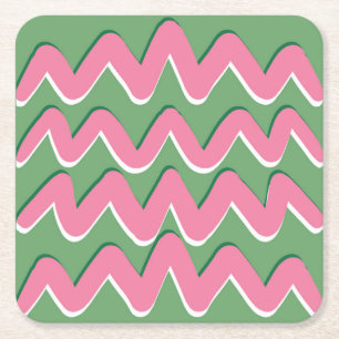 Pink Waves Untersetzer