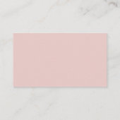 Pink Wavy Border Website UAWG Encryption Card Begleitkarte (Rückseite)