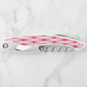Pink Weave Kellnermesser (Vorderseite)