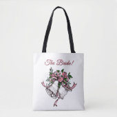 Pink Wedding Bells The Bride Tasche (Vorderseite)