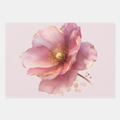  Pink Wedding  Geschenkpapier Set (Vorderseite 3)