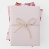  Pink Wedding  Geschenkpapier Set (Beispiel)