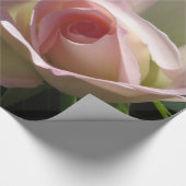 Pink Wedding Rose Geschenkpapier (Ecke)