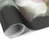 Pink Wedding Rose Geschenkpapier (Rolleneckpunkt)