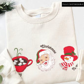 PINK WEIHNACHTEN Custom Vintage Weihnachtsfamilie Sweatshirt