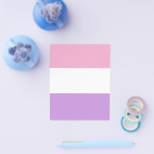 Pink, weiß und Lavendel Flyer (Einzeln)