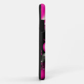 Pink-weiße Fraktal-Gehäuse Case-Mate iPhone Hülle (Hinten/Rechts)