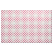 Pink-weiße Polka-Punkte Stoff (Yard (91,4 cm))