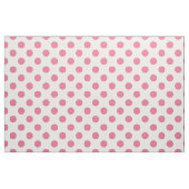 Pink-weiße Polka-Punkte Stoff (Fat Quarter (45,7 x 55,9 cm))