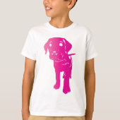 Pink-Welpe! T-Shirt (Vorderseite)