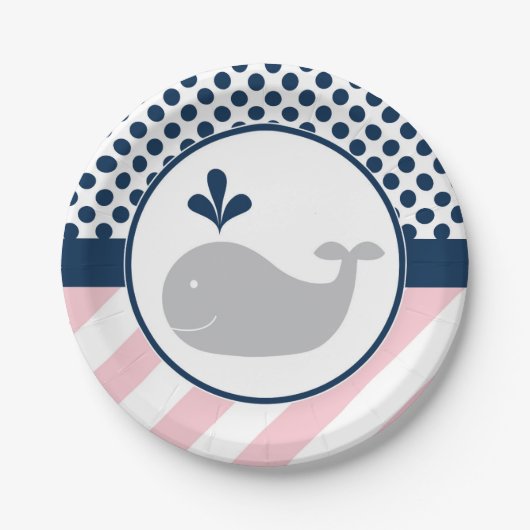 Pink Whale Paper Teller (Vorderseite)