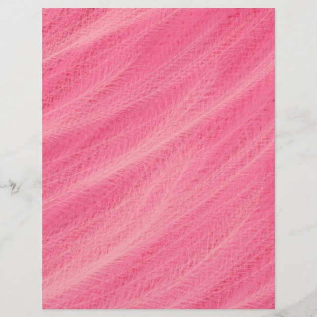 Pink Wheat Fields Scrapbook Paper 2-Sided Page (Vorderseite)
