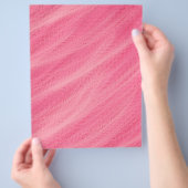 Pink Wheat Fields Scrapbook Paper Bulk Pages Flyer (Hand)