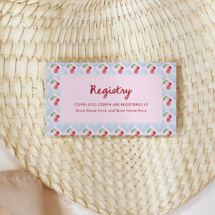 Pink Whimsić   Brautparty Begleitkarte