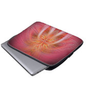 Pink Whisky Laptopschutzhülle (Vorne Knopf)