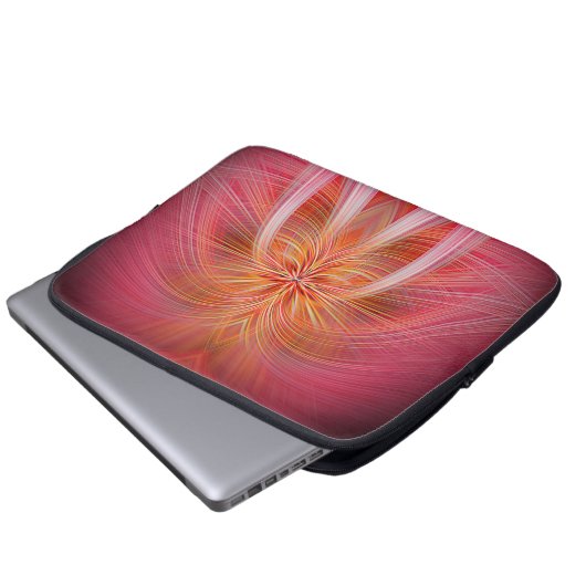 Pink Whisky Laptopschutzhülle (Vorne Knopf)